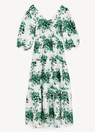 Легка сукня в квітковий принт