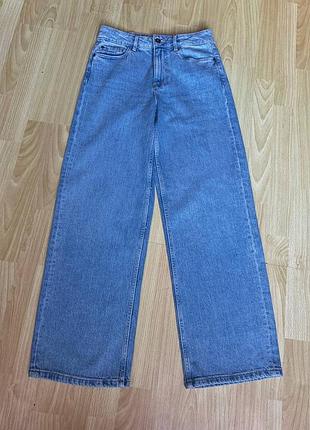 Крутые джинси палаццо wide leg esmara 38р голубой