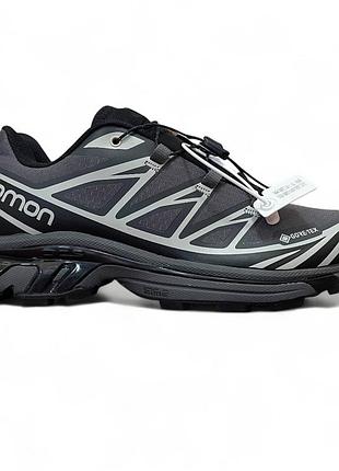 Кроссовки salomon xt-6 gore-tex black/grey