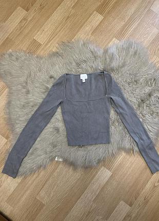 Кофта квадратний виріз