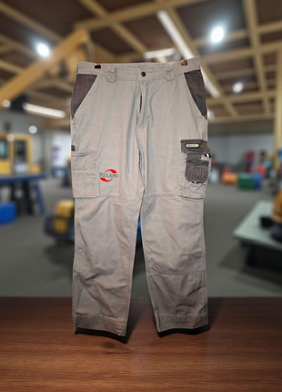 Плотные рабочие хлопковые брюки карго