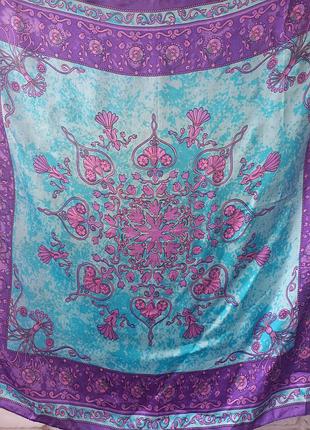 Красивый платок 100% шелк