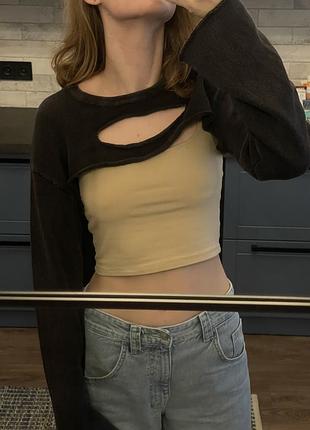 Темно-сині рукава