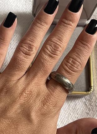 Каблучка титан та срібло