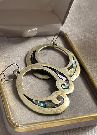 Вінтажні сережки alpaca