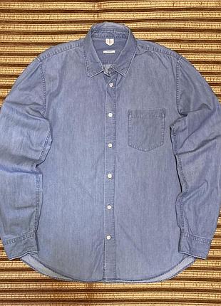 Сорочка arket shirt джинсова