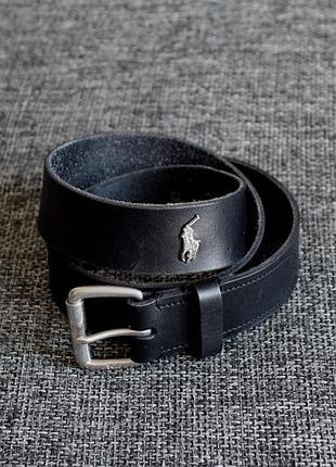 Ремень кожаный polo ralph lauren оригинал w33-37