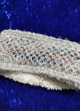 Теплая повязка на голову