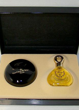 Набор миниатюра мыло first van cleef &amp; arpels edt. оригинал. винтаж.