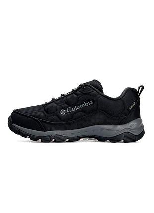 Мужские кроссовки columbia firecamp iii waterproof black grey
