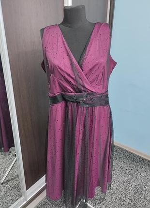 Платье большой размер