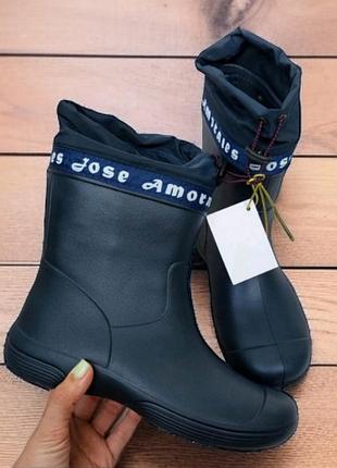 Легкі, якісні чобітки з антибактеріальними устілками з ева