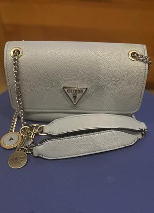 Сумка блакитна guess