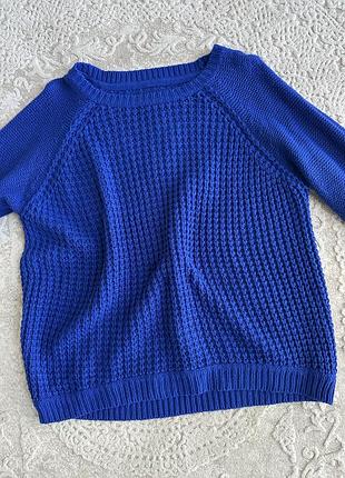 Светр з обʼємною вʼязкою