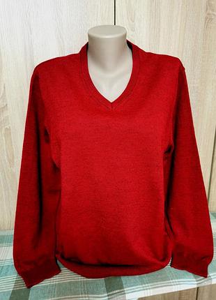Красивый женский пуловер из полушерсти charles vogele