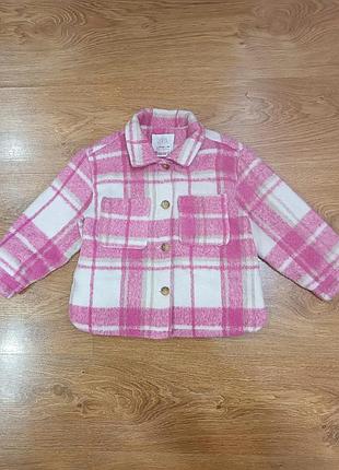 Теплая, осенняя рубашка на подкладке