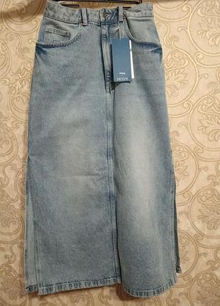 Новая джинсовая юбка юбка