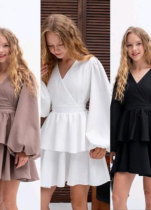 Сукня для дівчинки неймовірної краси три кольори