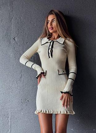 Трендовое платье мини