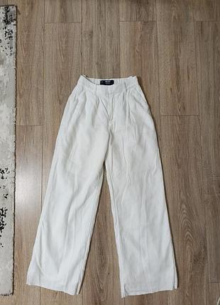 Брюки из льна