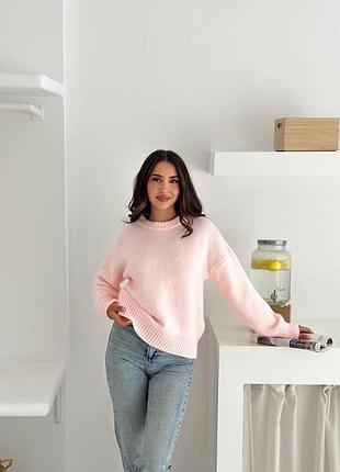 Жіноча повсякденна класична кофта базовий светр тканина вʼязка туреччина відмінна якість