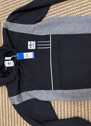 Нове чоловіче худі adidas розмір м. на флісі. чорний колір. нове, з бірками