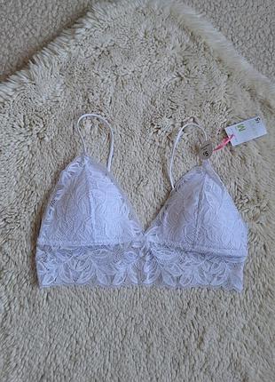 Кружевной бюстгальтер-топ