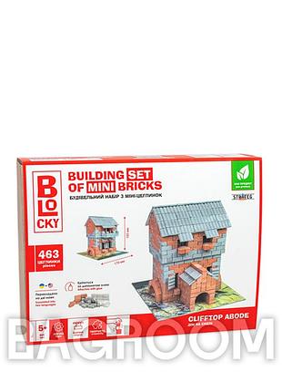 Конструктор з міні-цеглинок blocky strateg - дім на скелі 31017