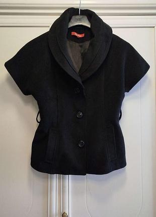 Жакет кейп від max mara  чорний вовна