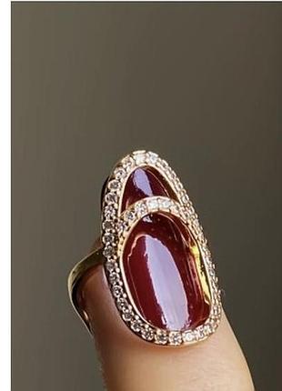 Кільце для нігтів із камінням