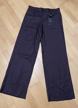 Чоловічі класичні вовняні брюки 50 eu розміру emporio armani