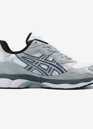 Asics gel-nyc white steel grey gore-tex