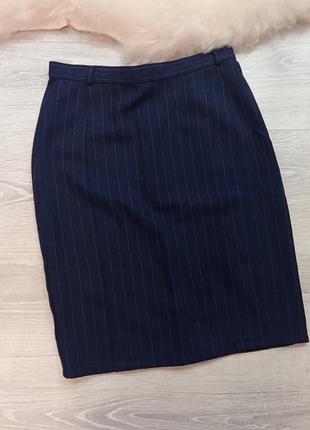 Юбка карандаш в полоску