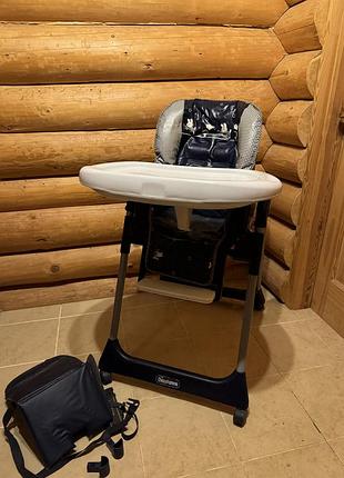 Дитячий стільчик для годування chicco  детский стул для кормления chicco , синій