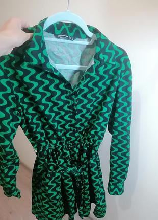 Платье принт