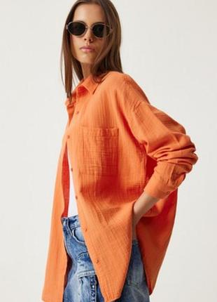 Яркая женская муслиновая двойная рубашка рубашка блуза блузка billabong с длинными рукавами оверсайз sun days бренд billabong