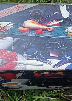 Гриль с каменной плитой steinbach grill-steinplatte.