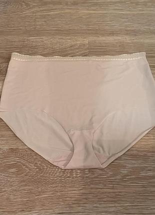Розкішні, безшовні, трусики, в тілесному, кольорі, від дорогого бренду: m&s
