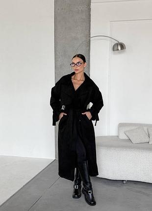 Замшевий тренч замшевий плащ замша