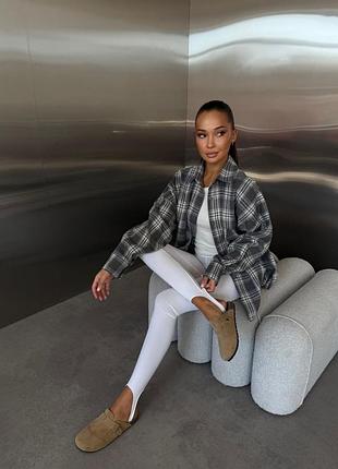 Жіночі білі лосини зі штріпками