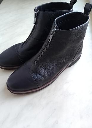 Шкіряні черевики,ботінки, батальйони clarks , британського бренду жіночі