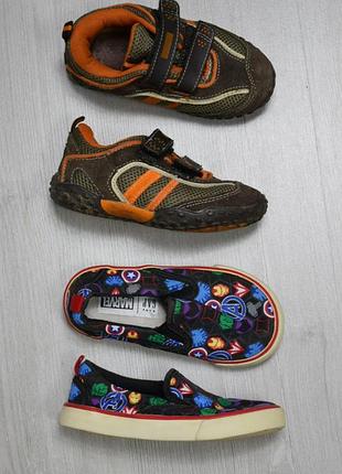 Лот детской обуви кроссовки мокасины 22/23