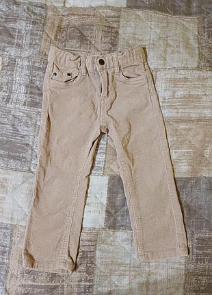 Брюки вельветовые