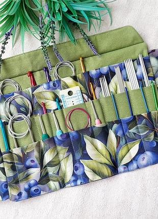 Чехол оргонайзер для спиц и крючков (универсальный)