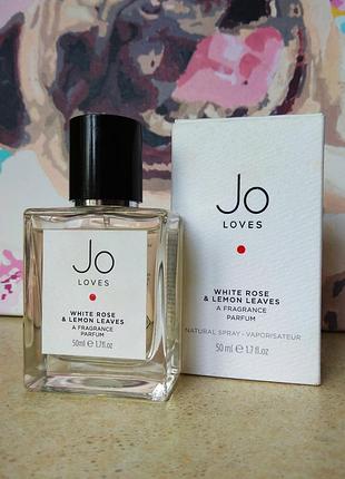 Jo loves white rose &amp; lemon leaves женский парфюм 50 мл.