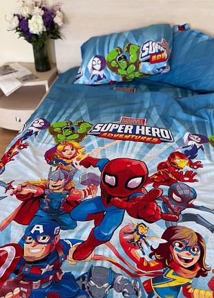 🌸 комплект постельного белья марвел