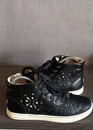 Оригинальные кожаные кеды кроссовки ботинки ugg