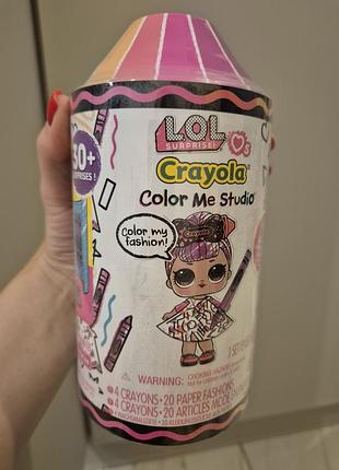 L.o.l. surprise! loves crayola color me studio.