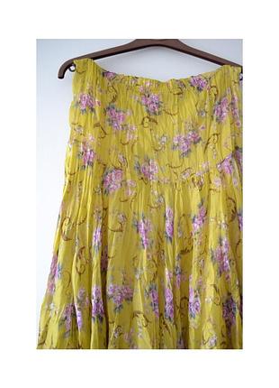 Юбка юбка юбка длинная в цветочки принт цветочный