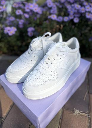 Кеди кросівки жіночі копенгаген copenhagen білі оригінал 39 розмір шкіряні замша